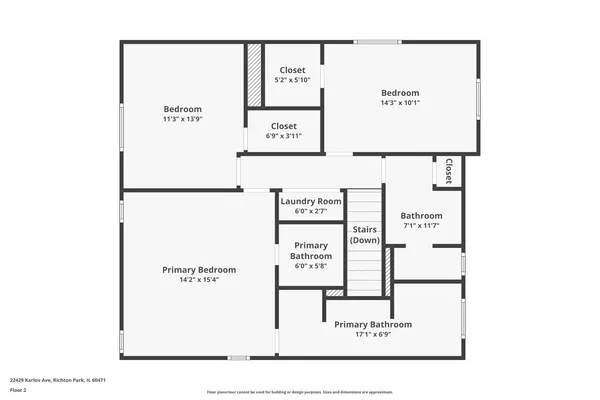$297,700 | 22429 Karlov Avenue, Richton Park, IL 60471