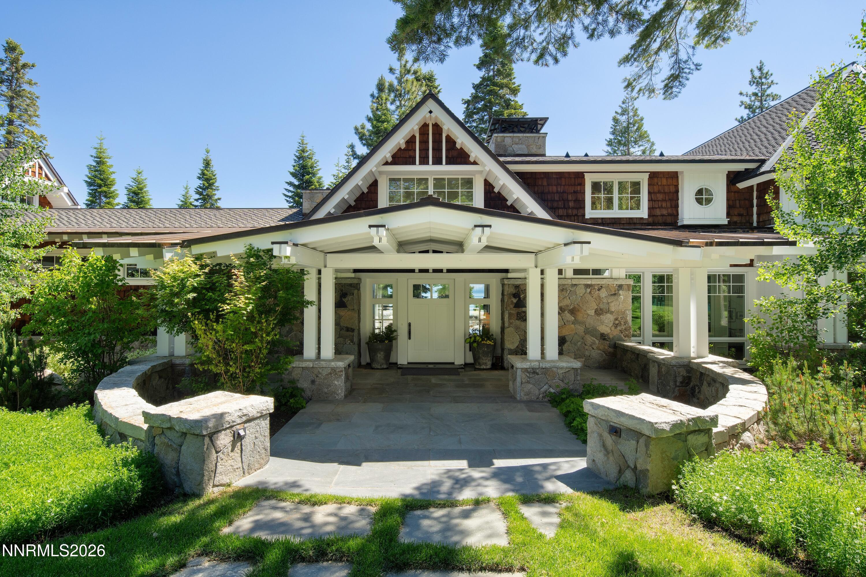 226 4 Ring Road Tahoma, CA 96142 - Photo 6 of 41 a front view of a house with garden