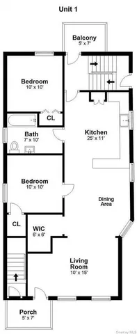 $1,800 | 18 Center Street, Unit 1, Poughkeepsie, NY 12601