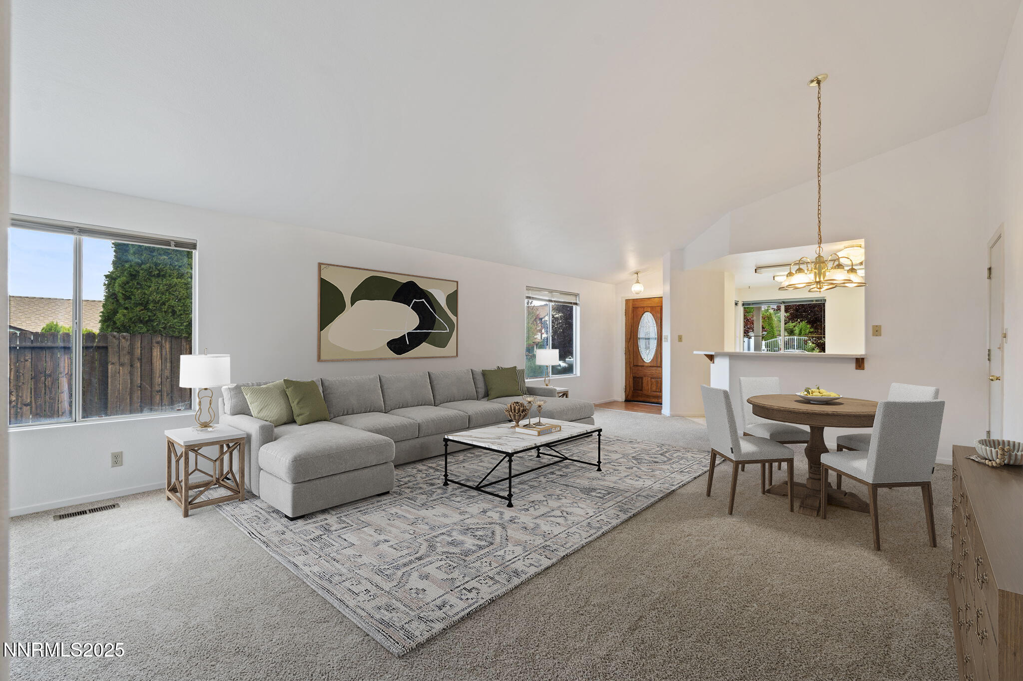 6811 Sonterra Lane Reno, NV 89523 - Photo 3 of 25 a living room with furniture and wooden floor