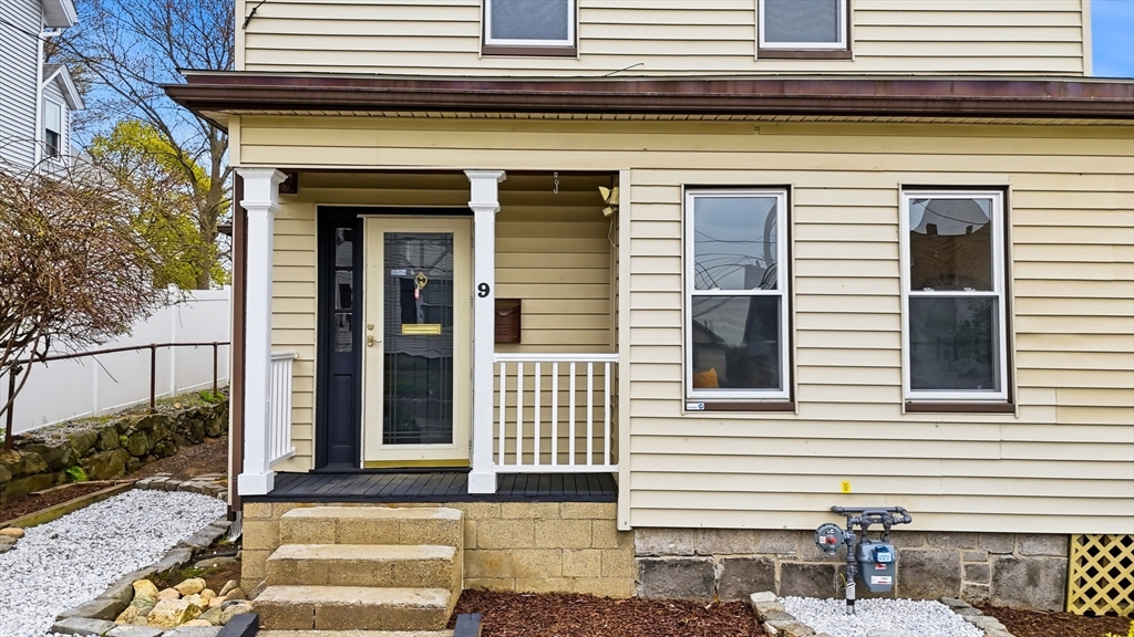 9 Robbins Street Waltham, MA 02453 - Photo 36 of 42 a view of entrance of the house