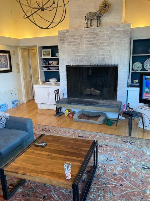 625 Castine Road Castine, ME 04421 - Photo 5 of 23 Blake fireplace in kitchen - Copy