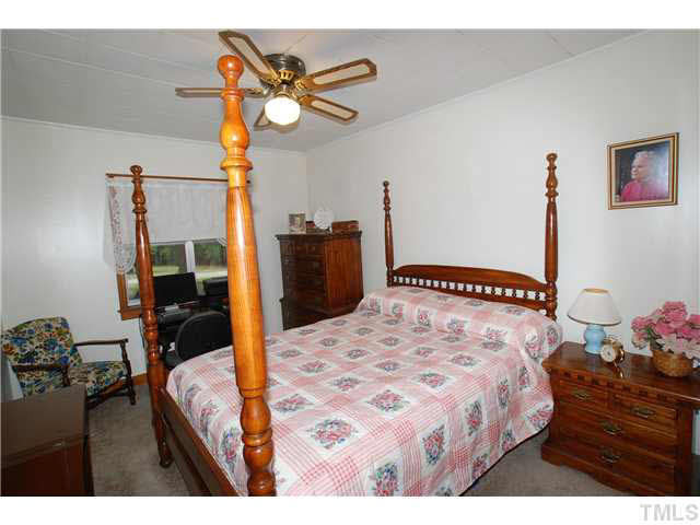 4317 Kerley Road Durham, NC 27705 - Photo 17 of 25 Bedroom 3 with Lighted Ceiling Fan.