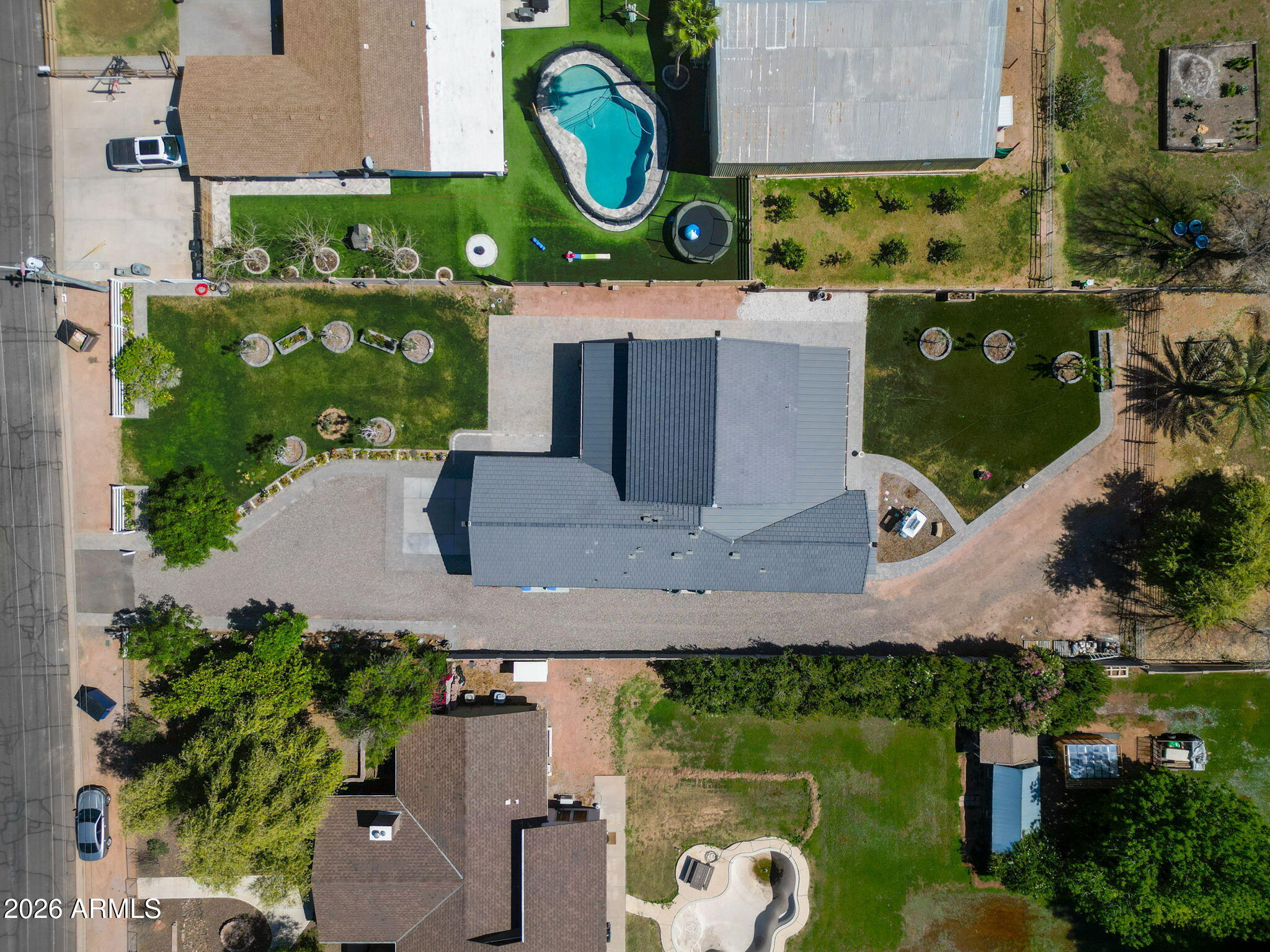 159 East Water Tank Road Gilbert, AZ 85296 - Photo 36 of 45 an aerial view of a house