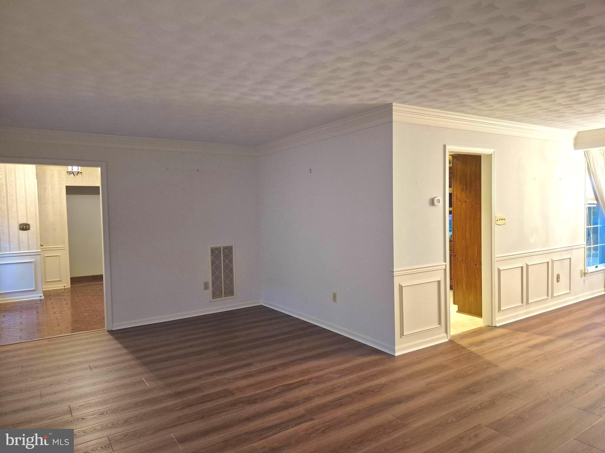 Living room to foyer