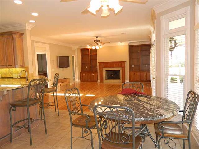 3207 Pugh Road Hermitage, TN 37076 - Photo 8 of 20 Breakfast 10x12 large bayed window with wood blinds, transoms & heavy trim, and tile flooring (table, chairs & bar stools remain)