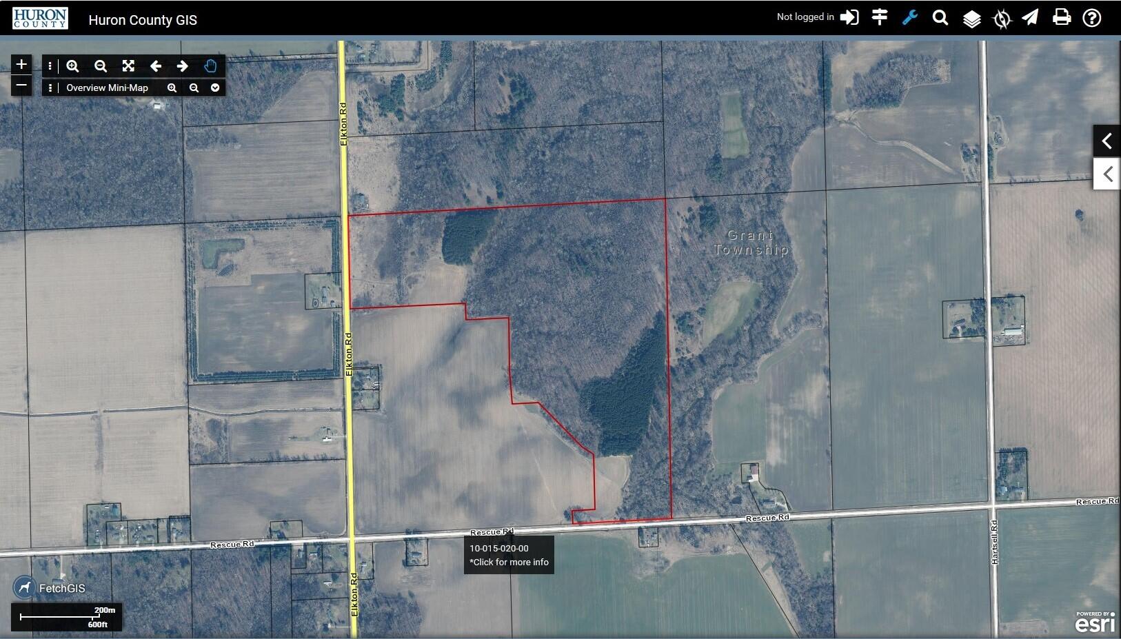 Vl South Elkton Road Owendale, MI 48754 - Photo 37 of 39 AerialMap92-1
