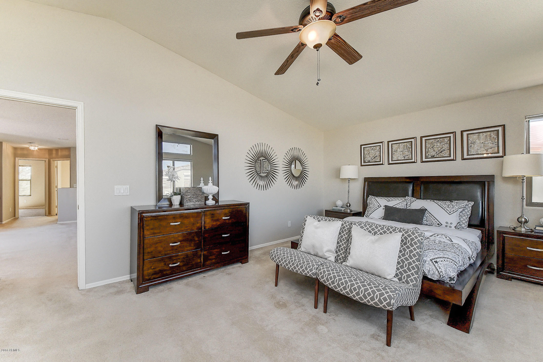 4016 East Ironhorse Road Gilbert, AZ 85297 - Photo 28 of 48 a bedroom with a bed and a dresser