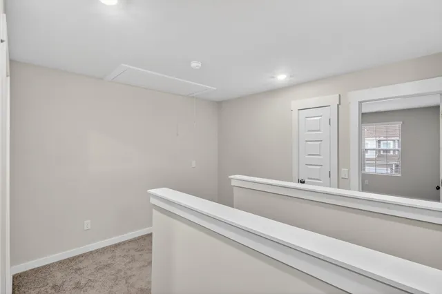 a view of empty room