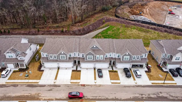 an aerial view of residential houses