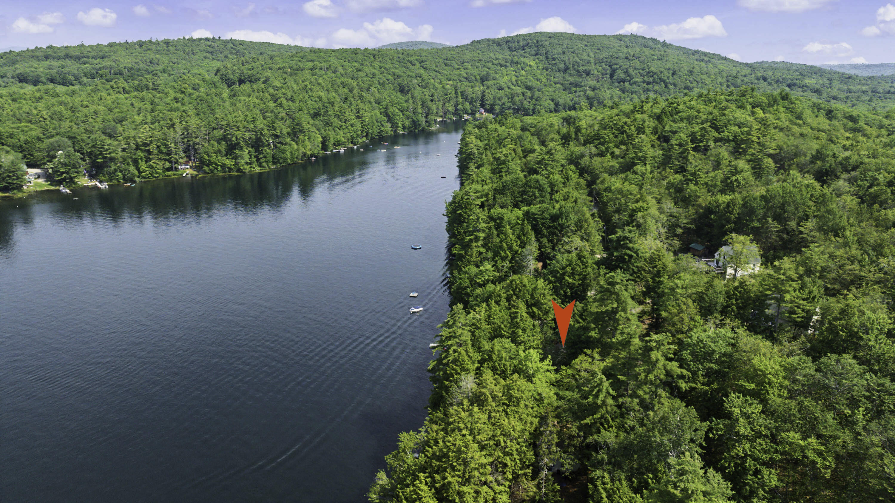 137 Coffee Pond Road Casco, ME 04015 - Photo 5 of 20 Aerial View