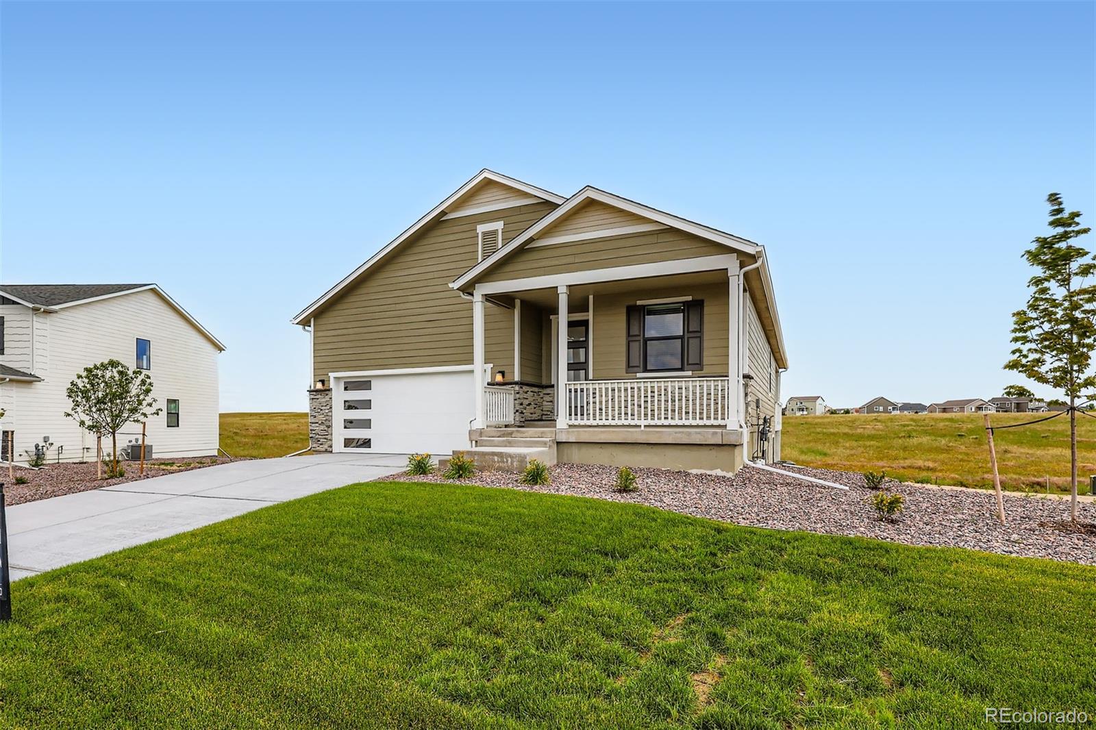 42982 Colonial Trail Elizabeth, CO 80107 - Photo 3 of 31 a house view with a outdoor space