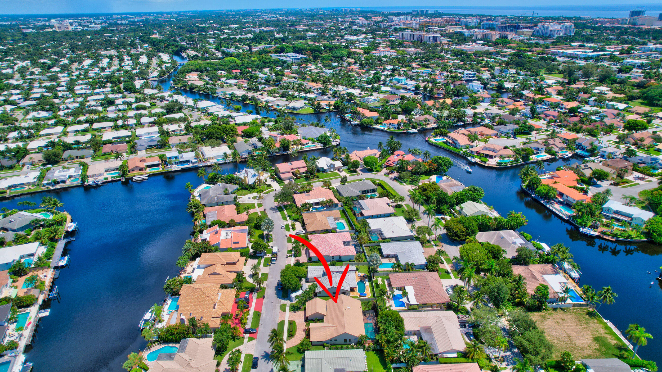 1554 Southwest 6th Terrace Boca Raton, FL 33486 - Photo 63 of 68 aerial view
