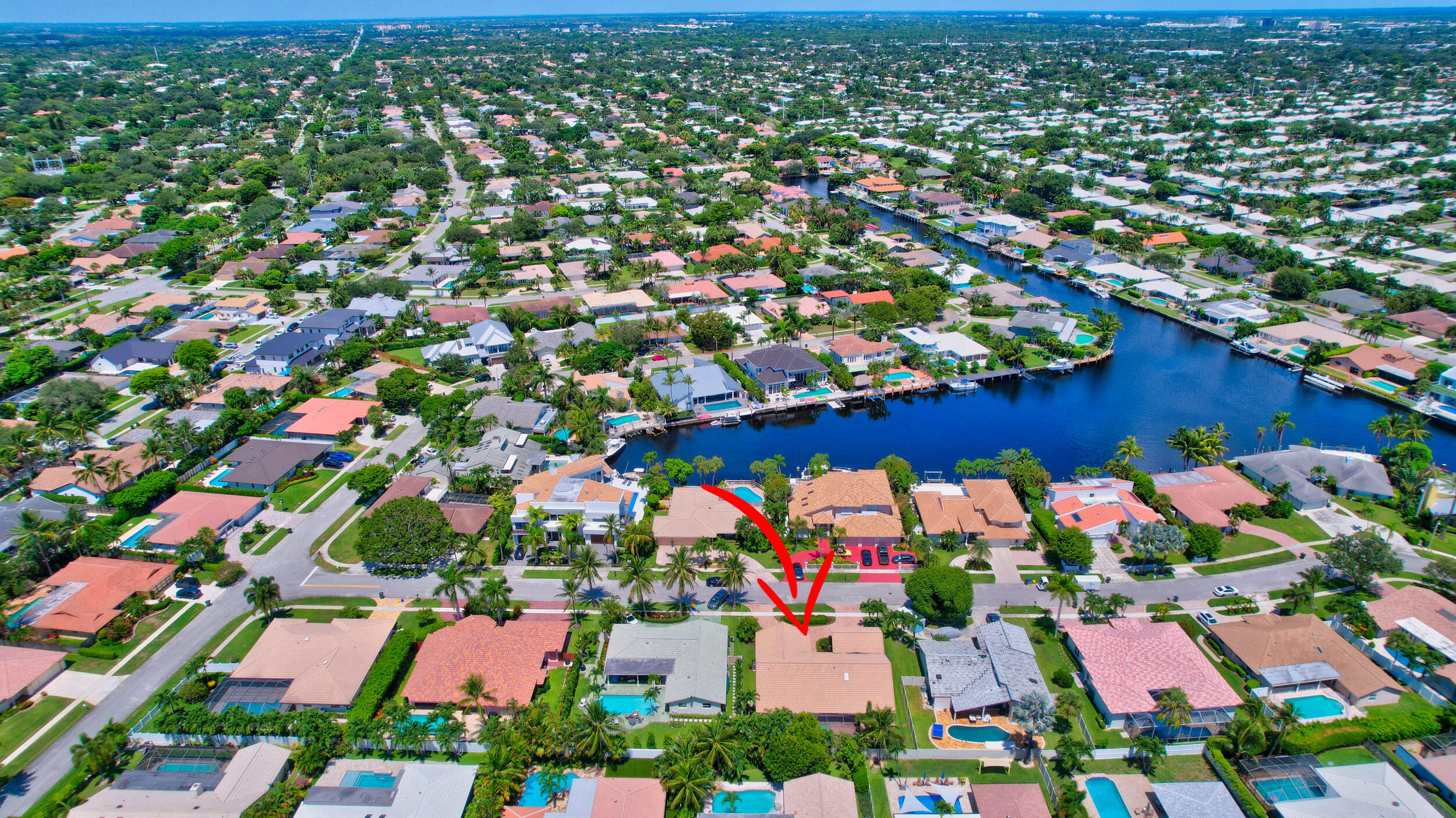 1554 Southwest 6th Terrace Boca Raton, FL 33486 - Photo 67 of 68 aerial view