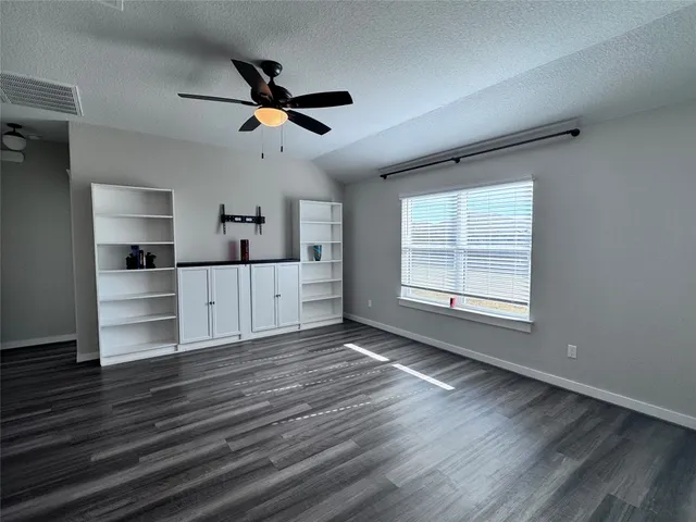 a backyard of a house