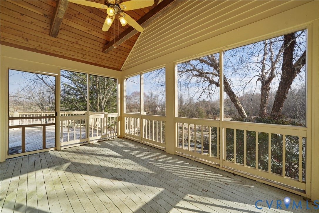 805 Rockford Road Manakin-Sabot, VA 23103 - Photo 24 of 46 a view of a balcony with wooden floor