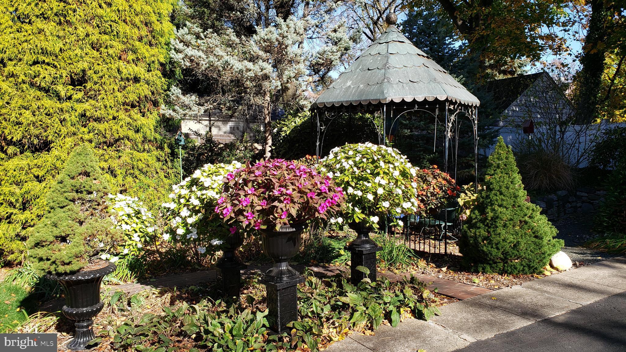 116 Renfrew Avenue Trenton, NJ 08618 - Photo 11 of 36 Perennial Flower Garden & Gazebo