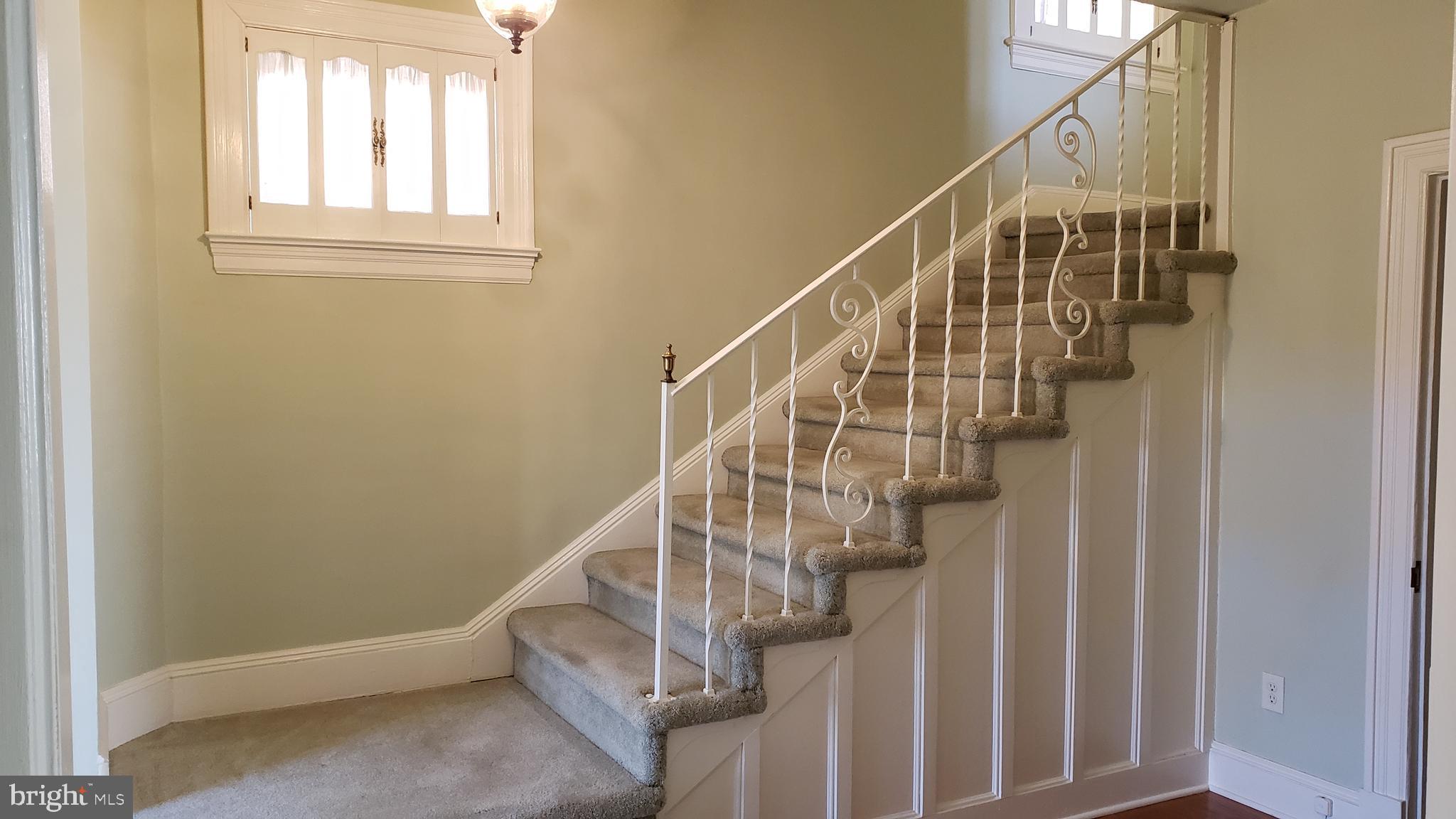 116 Renfrew Avenue Trenton, NJ 08618 - Photo 14 of 36 Foyer stairway to 2nd floor