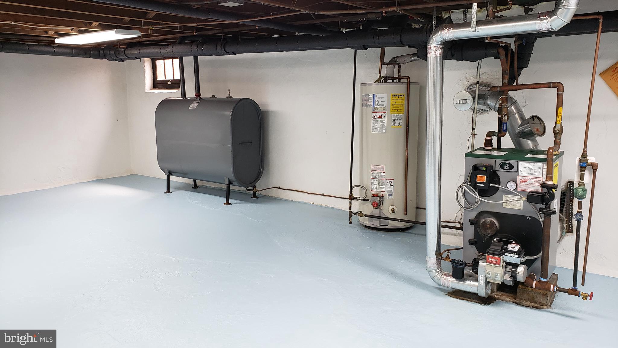 116 Renfrew Avenue Trenton, NJ 08618 - Photo 36 of 36 Basement - Boiler & oil tank