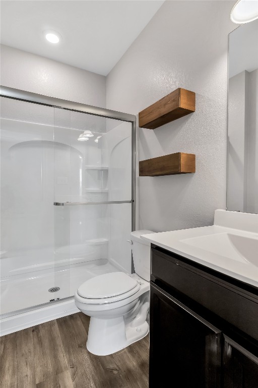 105 Bell Rings Drive Jarrell, TX 76537 - Photo 15 of 22 a bathroom with a sink a toilet and shower