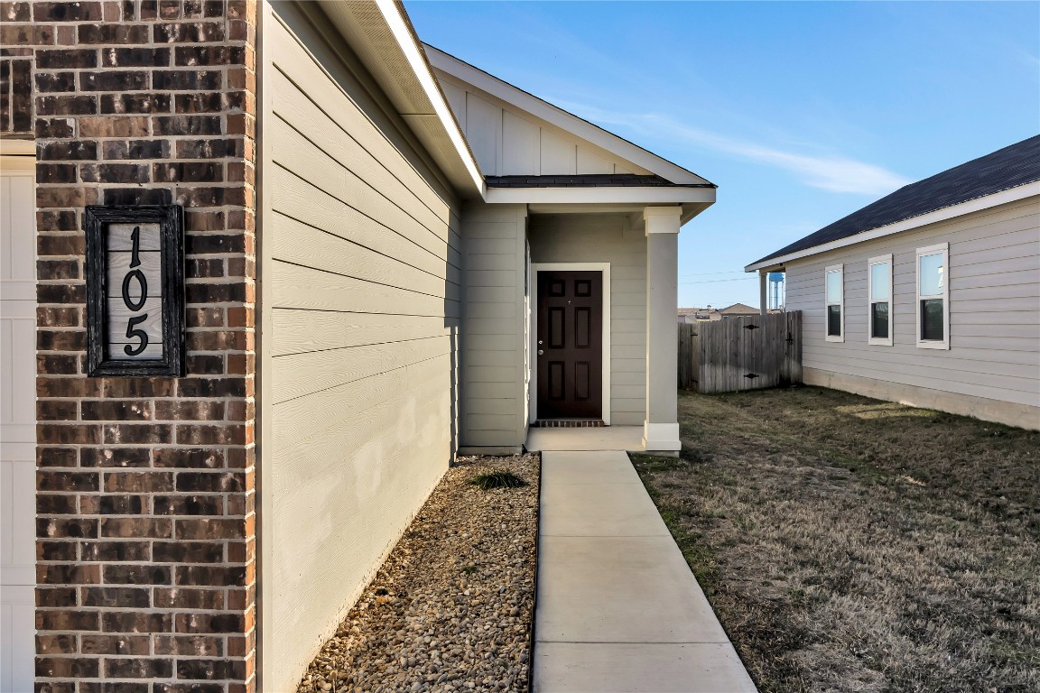 105 Bell Rings Drive Jarrell, TX 76537 - Photo 2 of 22 a view of a house with a porch