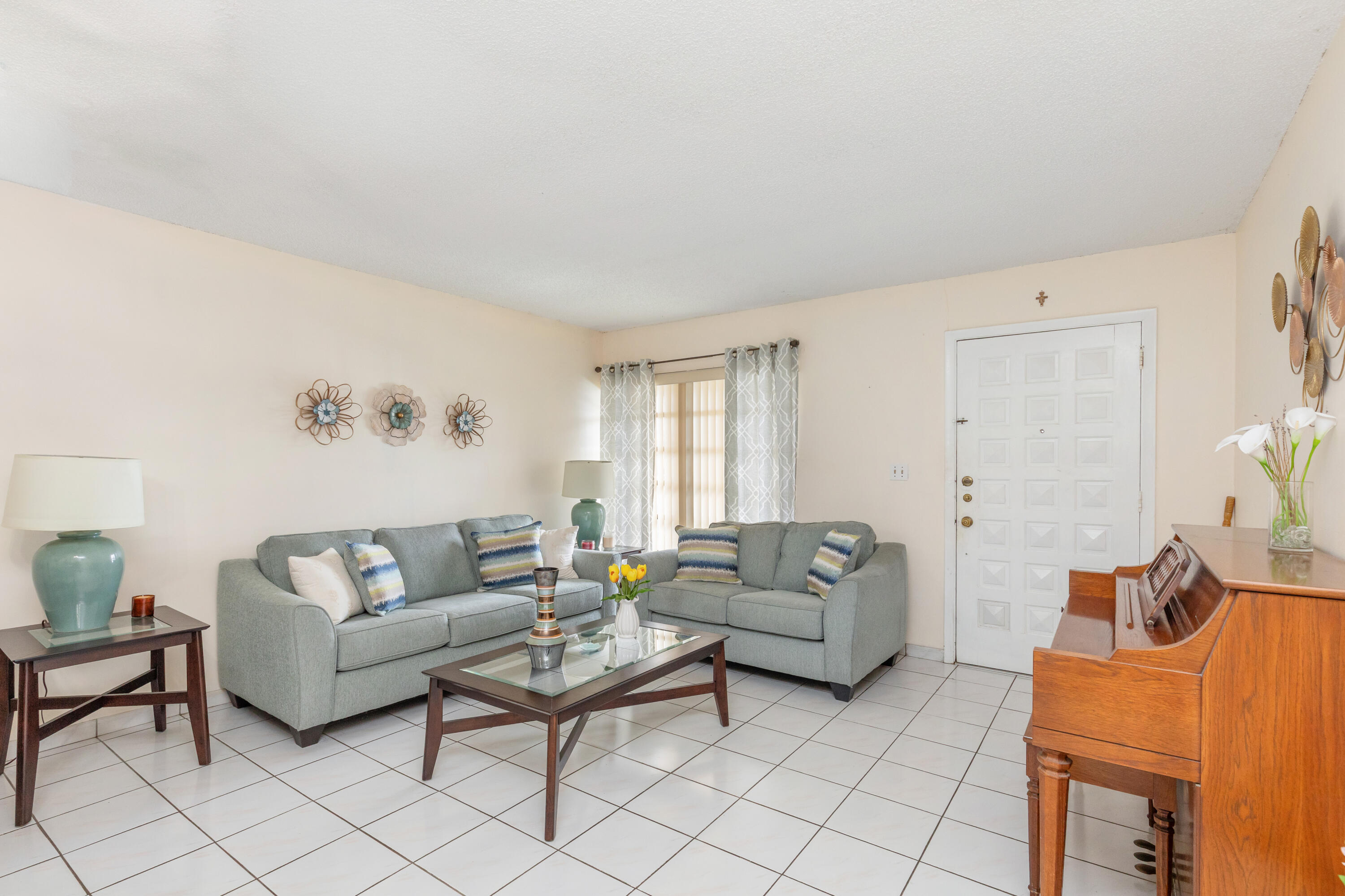 406 Southwest 96th Court, Unit 2 Miami, FL 33174 - Photo 10 of 38 a living room with furniture and wooden floor