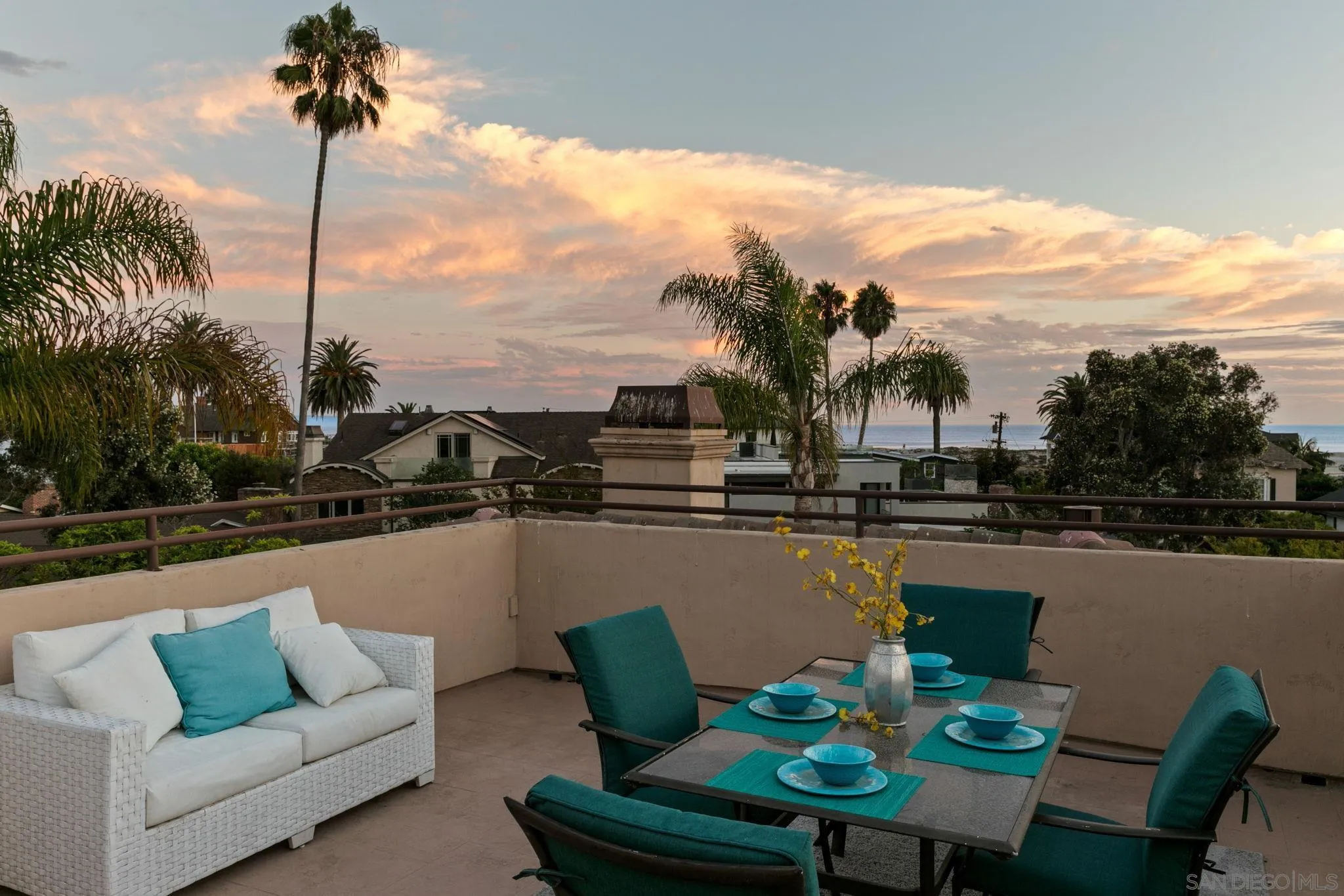 1100 Pine Street Coronado, CA 92118 - Photo 44 of 57 a view of a terrace with furniture