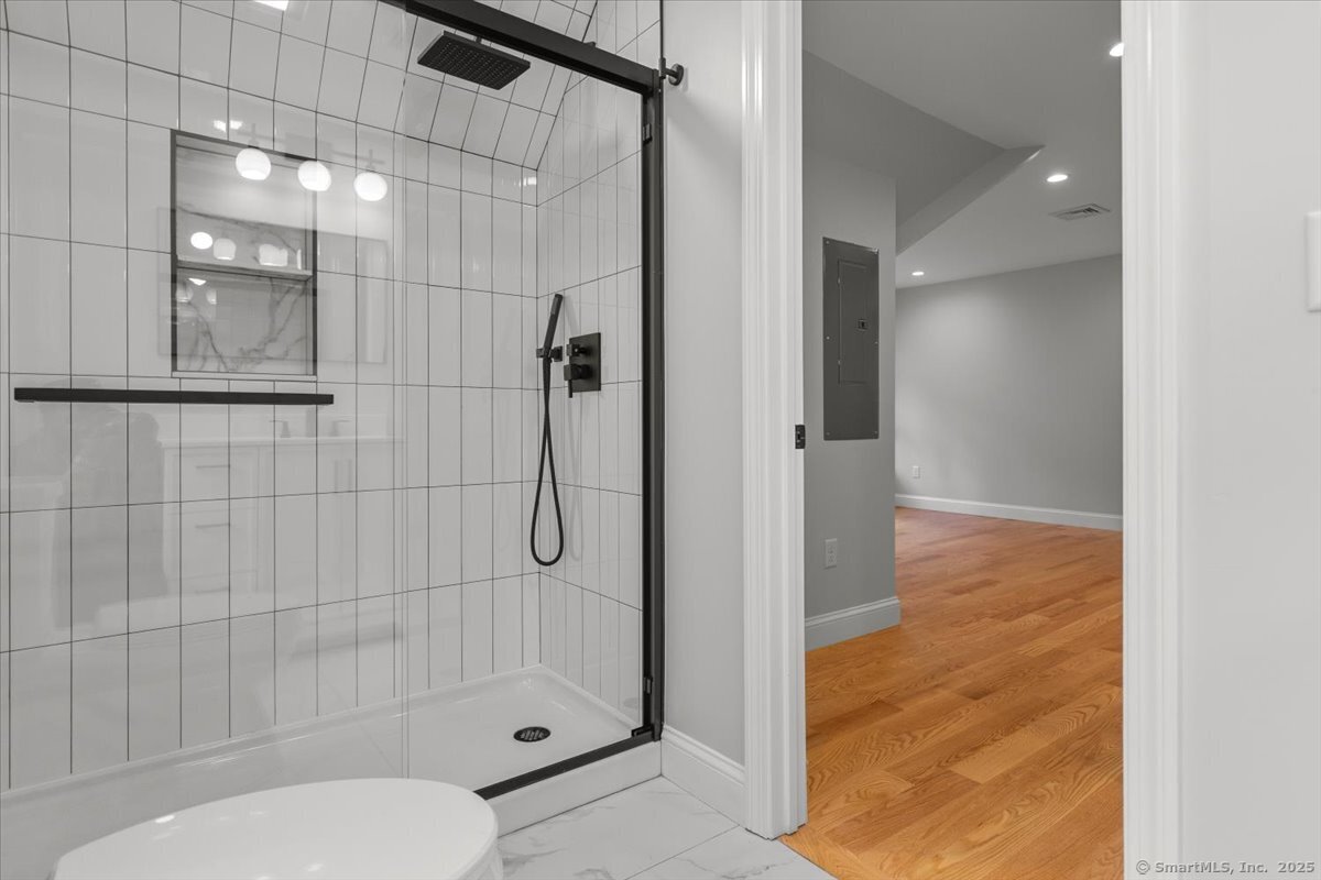 36 Maple Street, Unit 3 New Haven, CT 06511 - Photo 18 of 20 a bathroom with a shower and toilet