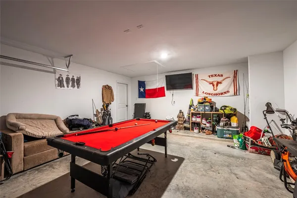 a room with gym equipment