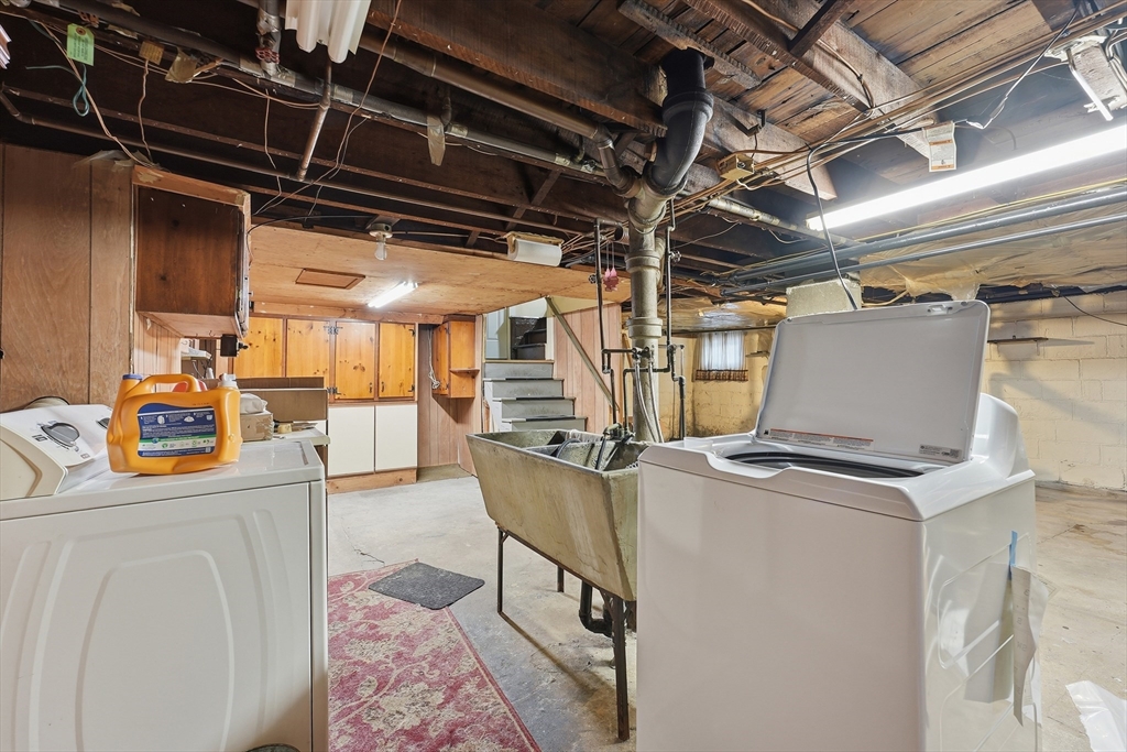 136 Maynard Street Springfield, MA 01109 - Photo 23 of 35 a view of storage and utility room with racks