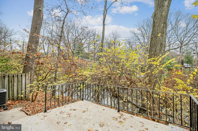 a view of wooden fence