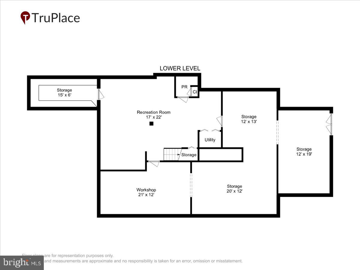 308 West Wind Road Towson, MD 21204 - Photo 80 of 80 Lower level floor plan