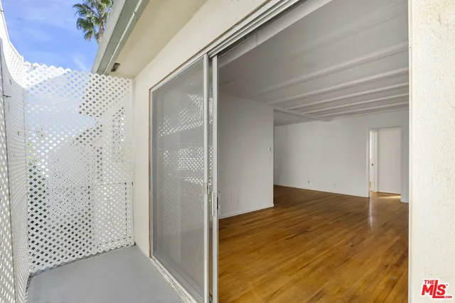 a view of a small space