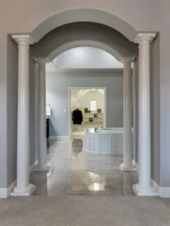 a view of living room and kitchen with furniture