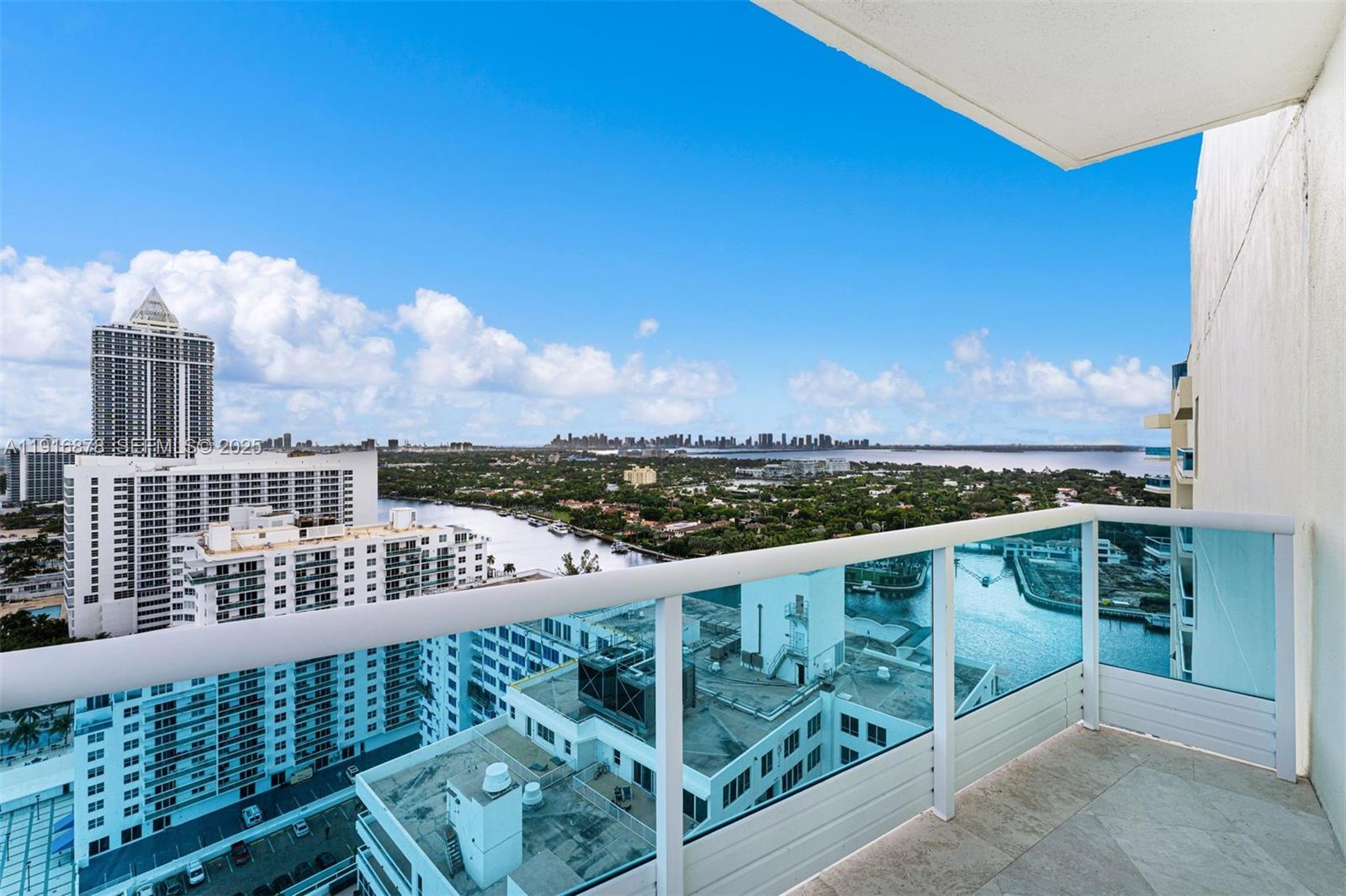 5025 Collins Avenue, Unit PH1 Miami Beach, FL 33140 - Photo 28 of 62 a view of a balcony with city view