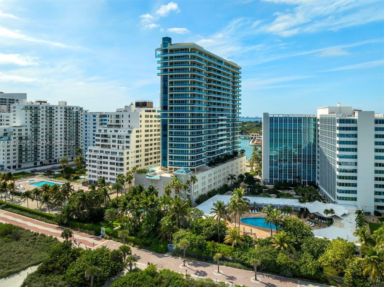 5025 Collins Avenue, Unit PH1 Miami Beach, FL 33140 - Photo 61 of 62 a view of a city with tall buildings
