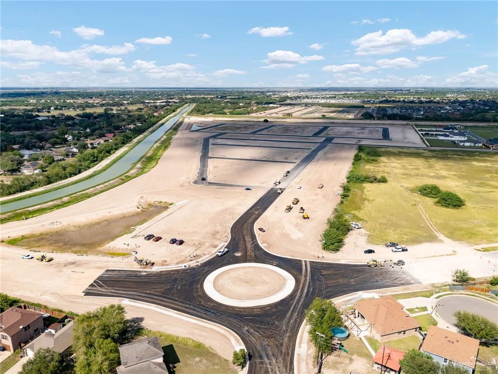 a view of a swimming pool and mountain view