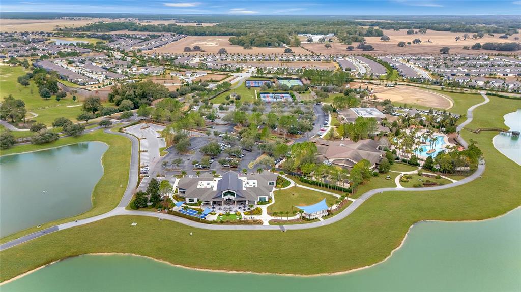 9603 Southwest 67th Street Ocala, FL 34481 - Photo 50 of 63 an aerial view of a house with a swimming pool