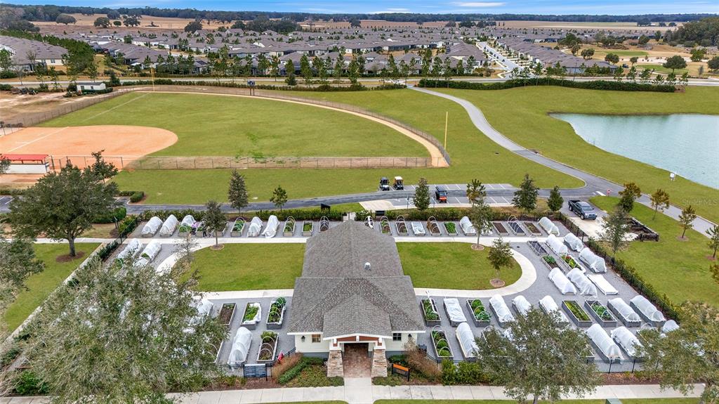 9603 Southwest 67th Street Ocala, FL 34481 - Photo 61 of 63 an aerial view of a residential houses with outdoor space