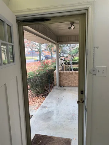 a house view with a backyard space