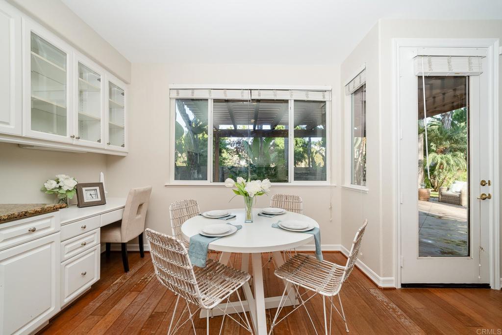 5406 Foxtail Loop Carlsbad, CA 92010 - Photo 17 of 50 a dining room with furniture window wooden floor