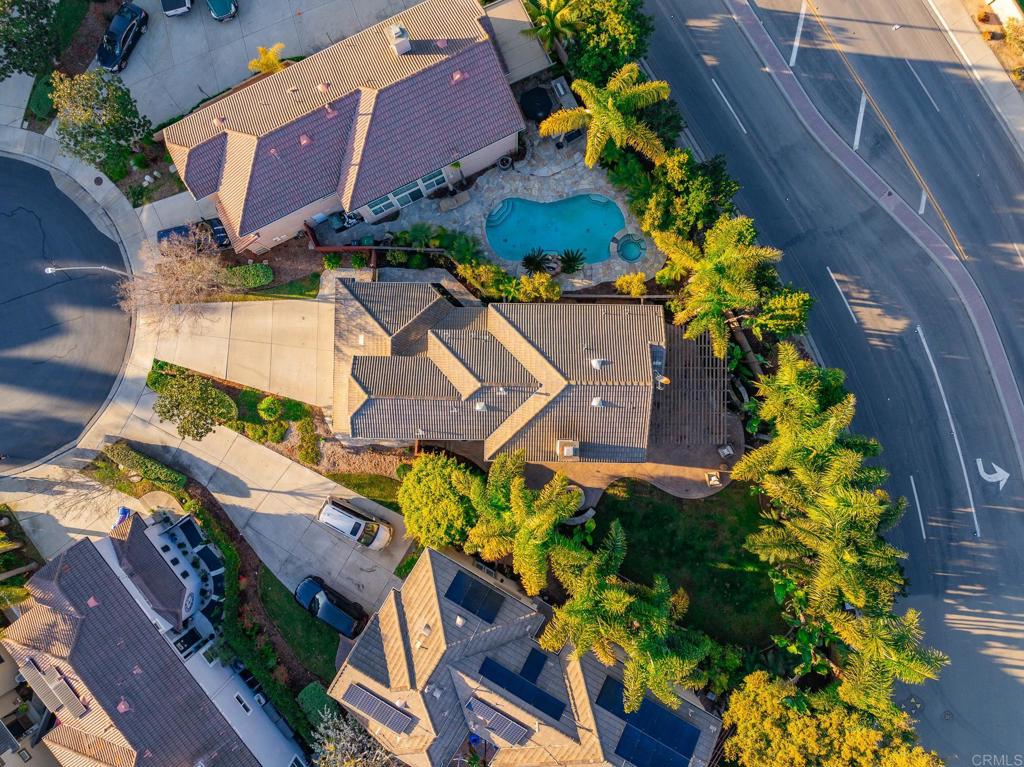 5406 Foxtail Loop Carlsbad, CA 92010 - Photo 49 of 50 an aerial view of residential houses with outdoor space