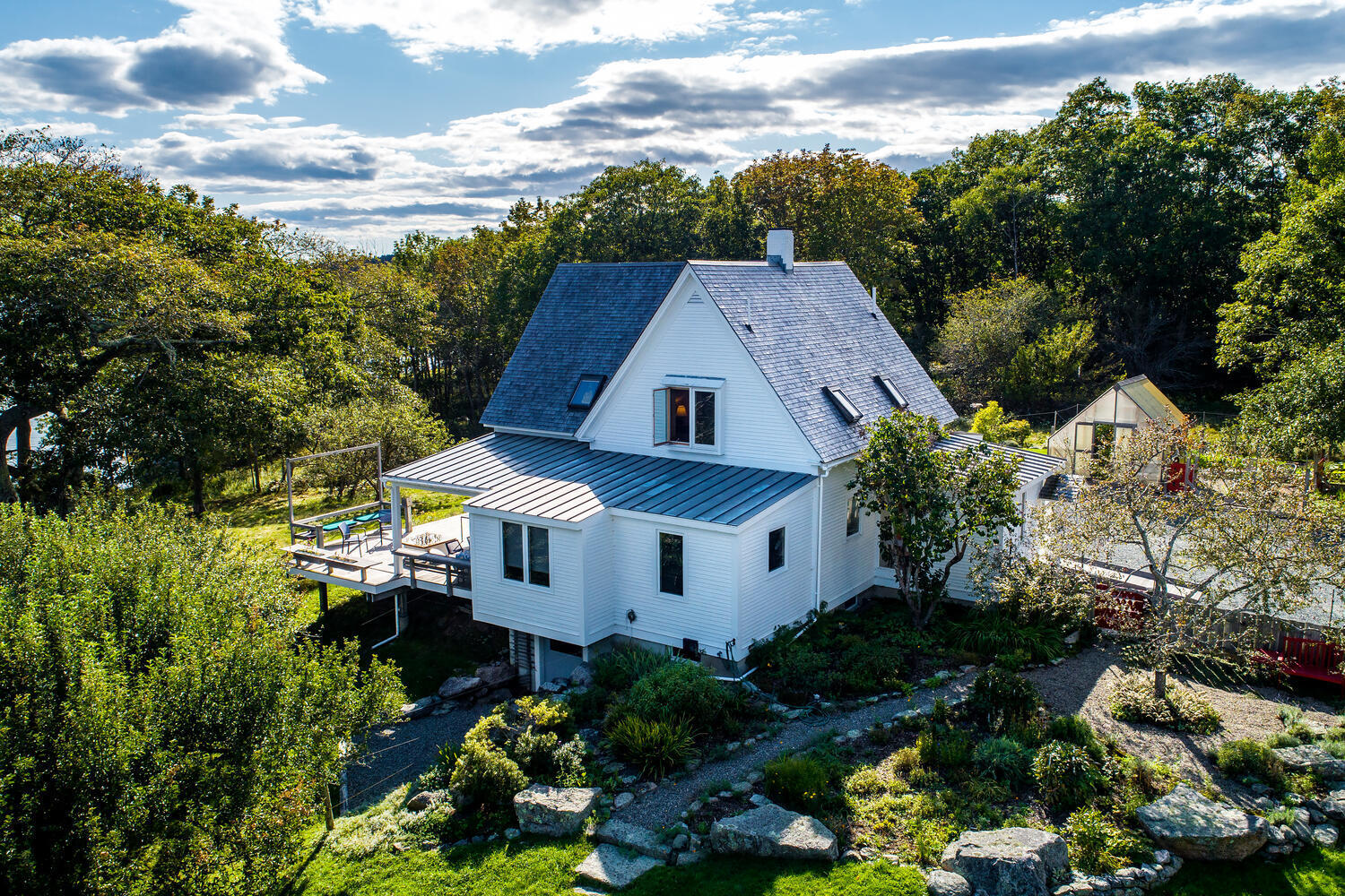 67 Davis Farm Road Deer Isle, ME 04627 - Photo 2 of 53 Aerial - House