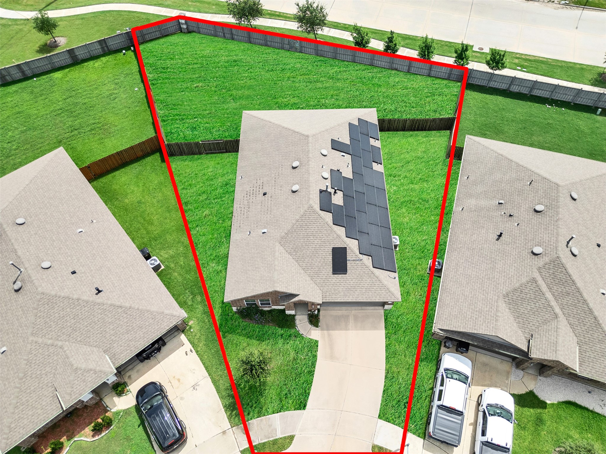 8003 Alcott Forest Lane Rosharon, TX 77583 - Photo 36 of 41 an aerial view of a house