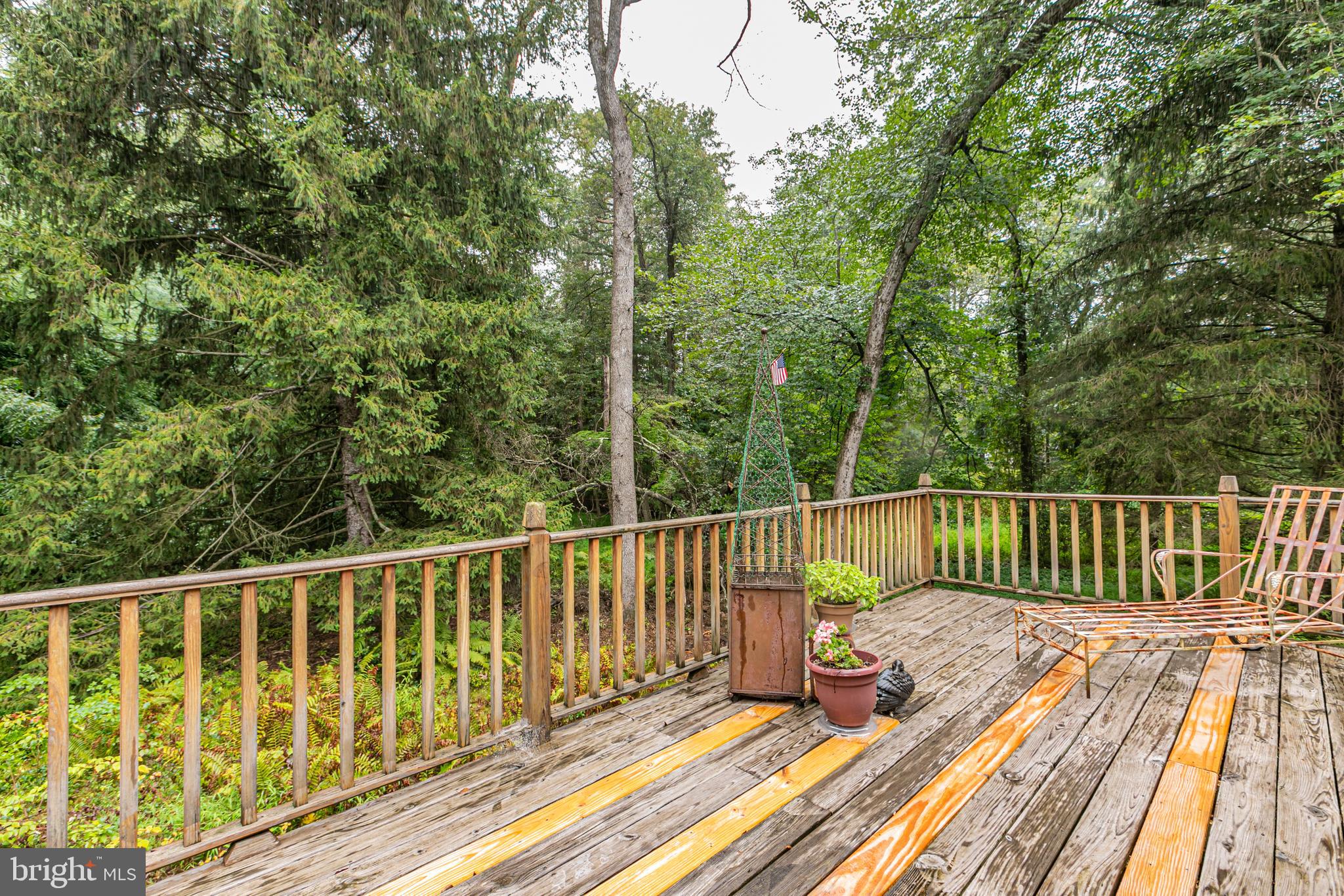 63 North Mill Road Princeton Junction, NJ 08550 - Photo 23 of 29 a view of balcony with wooden floor and fence