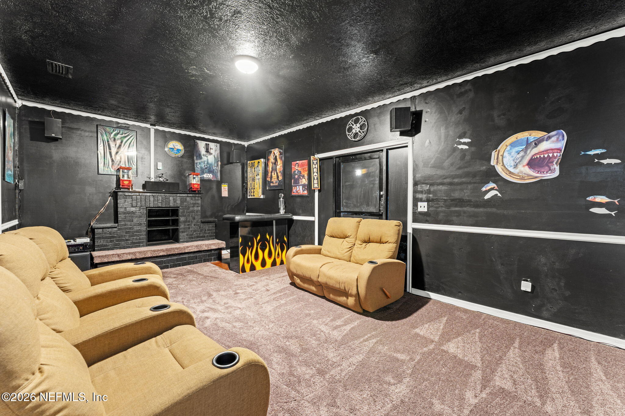 540176 Lem Turner Road Callahan, FL 32011 - Photo 15 of 36 Main Home Theater Room