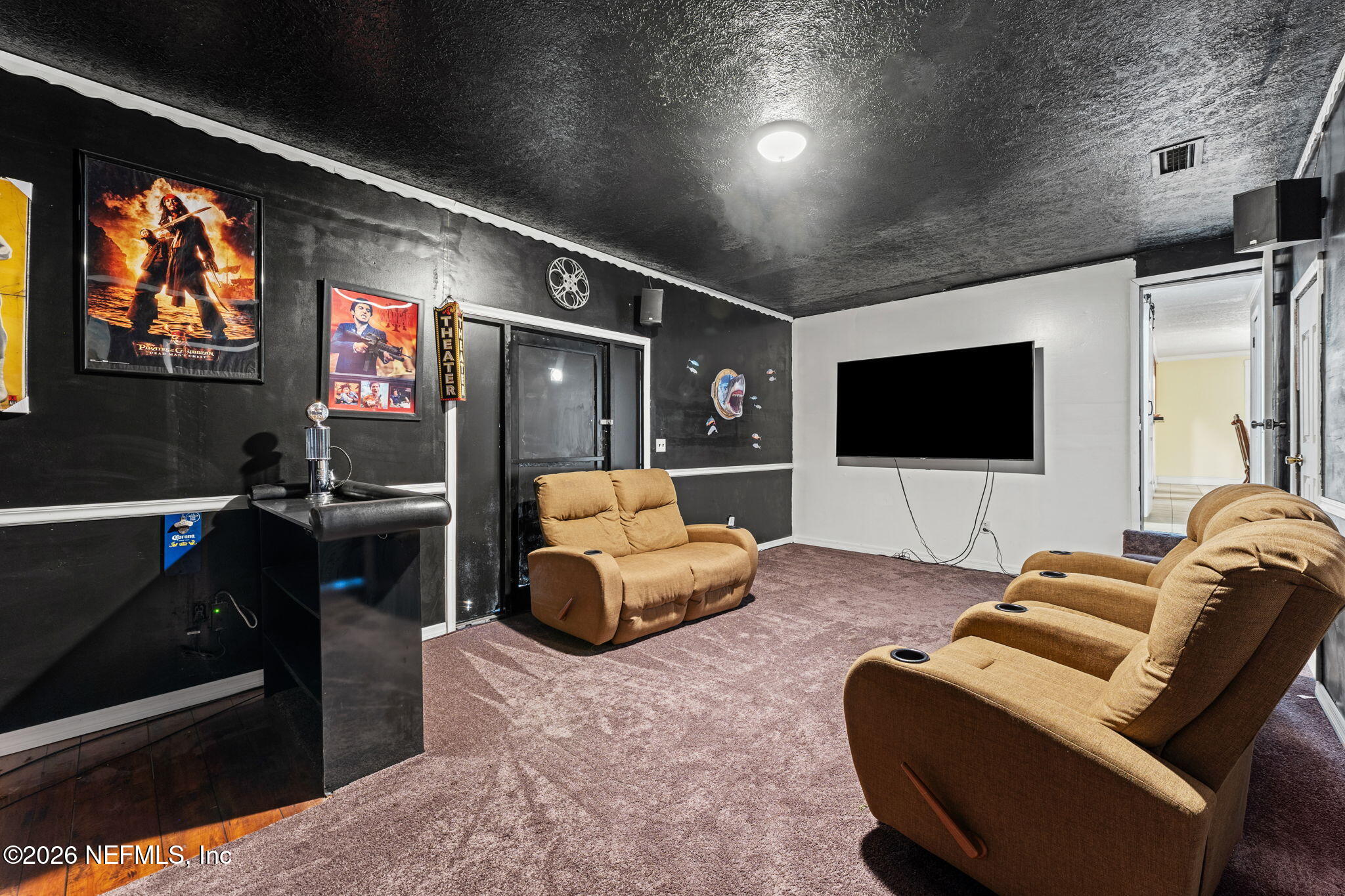 540176 Lem Turner Road Callahan, FL 32011 - Photo 16 of 36 Main Home Theater Room