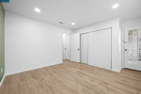 a view of empty room