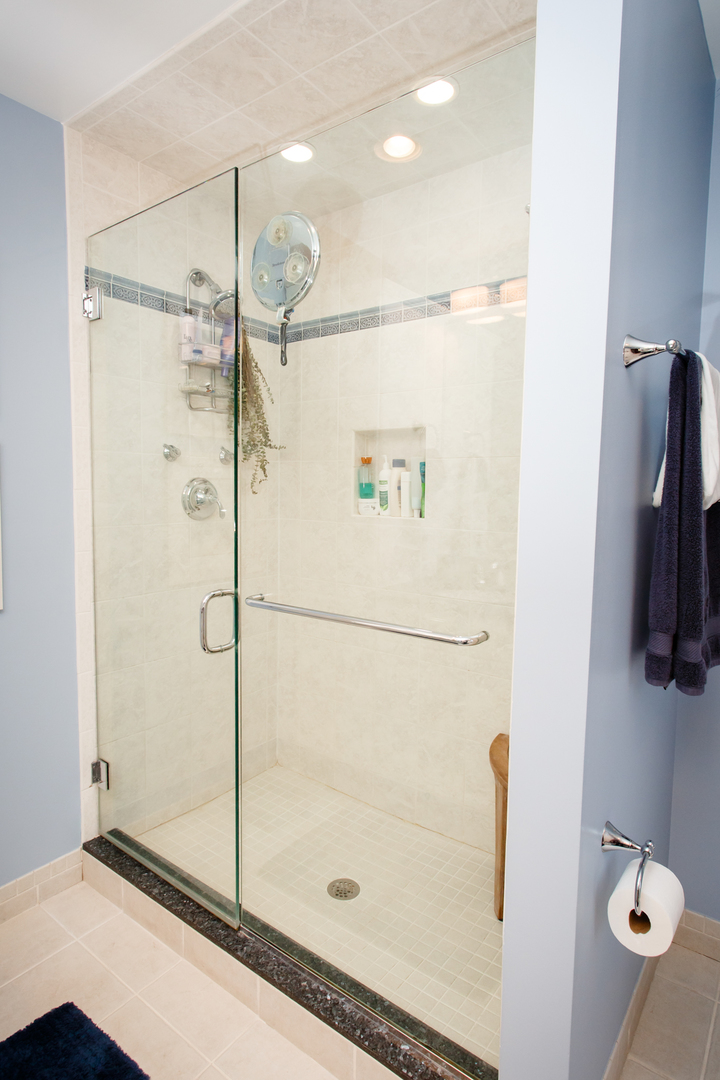 25 Mulberry Road Deerfield, IL 60015 - Photo 35 of 63 a bathroom with a shower and a sink