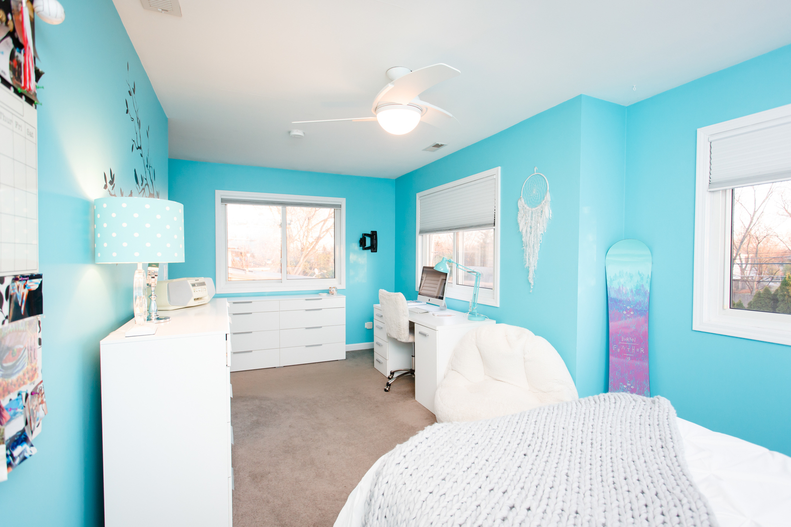 25 Mulberry Road Deerfield, IL 60015 - Photo 38 of 63 a bedroom with a bed wooden floor and window